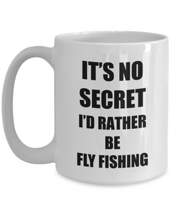 Fly Fishing Mug Sport Fan Lover Funny Gift Idea Novelty Gag Coffee Tea Cup-Coffee Mug