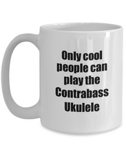 Load image into Gallery viewer, Contrabass Ukulele Player Mug Musician Funny Gift Idea Gag Coffee Tea Cup-Coffee Mug