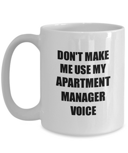 Apartment Manager Mug Coworker Gift Idea Funny Gag For Job Coffee Tea Cup-Coffee Mug