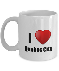 Quebec City Mug I Love City Lover Pride Funny Gift Idea for Novelty Gag Coffee Tea Cup-Coffee Mug