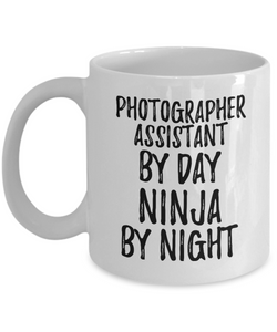 Funny Photographer Assistant Mug By Day Ninja By Night Parenting Gift Idea New Parent Gag Coffee Tea Cup-Coffee Mug