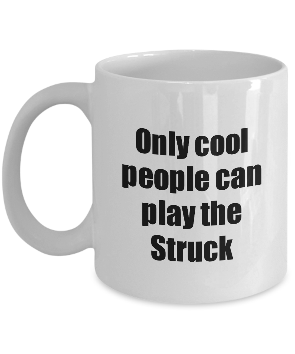 Struck Player Mug Musician Funny Gift Idea Gag Coffee Tea Cup-Coffee Mug