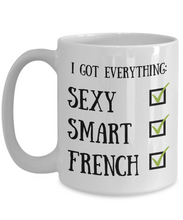 Load image into Gallery viewer, French Coffee Mug France Pride Sexy Smart Funny Gift for Humor Novelty Ceramic Tea Cup-Coffee Mug