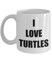 Load image into Gallery viewer, I Love Turtles Mug Funny Gift Idea Novelty Gag Coffee Tea Cup-Coffee Mug