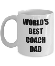 Load image into Gallery viewer, Coach Dad Coffee Mug Funny Gift Idea for Novelty Gag Coffee Tea Cup-Coffee Mug
