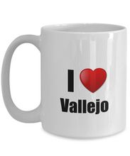 Load image into Gallery viewer, Vallejo Mug I Love City Lover Pride Funny Gift Idea for Novelty Gag Coffee Tea Cup-Coffee Mug