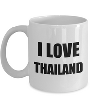 Load image into Gallery viewer, I Love Thailand Mug Funny Gift Idea Novelty Gag Coffee Tea Cup-Coffee Mug