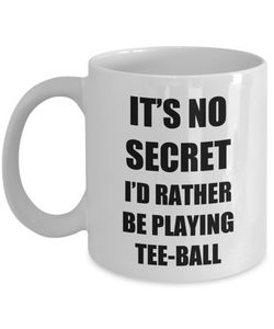 Tee-Ball Mug Sport Fan Lover Funny Gift Idea Novelty Gag Coffee Tea Cup-Coffee Mug