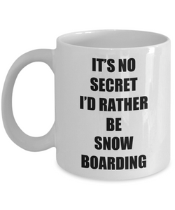 Snowboarding Mug Sport Fan Lover Funny Gift Idea Novelty Gag Coffee Tea Cup-Coffee Mug