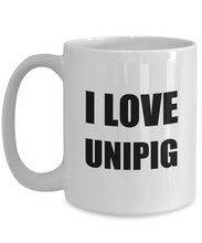 Load image into Gallery viewer, I Love Unipig Mug Funny Gift Idea Novelty Gag Coffee Tea Cup-Coffee Mug