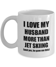 Load image into Gallery viewer, Jet Skiing Wife Mug Funny Valentine Gift Idea For My Spouse Lover From Husband Coffee Tea Cup-Coffee Mug