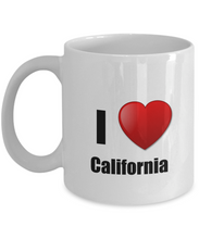 Load image into Gallery viewer, California Mug I Love State Lover Pride Funny Gift Idea for Novelty Gag Coffee Tea Cup-Coffee Mug