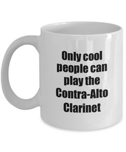 Load image into Gallery viewer, Contra-Alto Clarinet Player Mug Musician Funny Gift Idea Gag Coffee Tea Cup-Coffee Mug