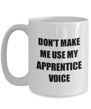 Load image into Gallery viewer, Apprentice Mug Coworker Gift Idea Funny Gag For Job Coffee Tea Cup-Coffee Mug