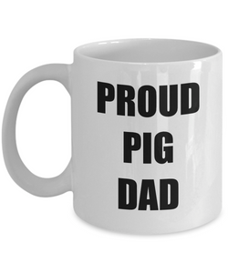 Pig Dad Mug Funny Gift Idea for Novelty Gag Coffee Tea Cup-Coffee Mug
