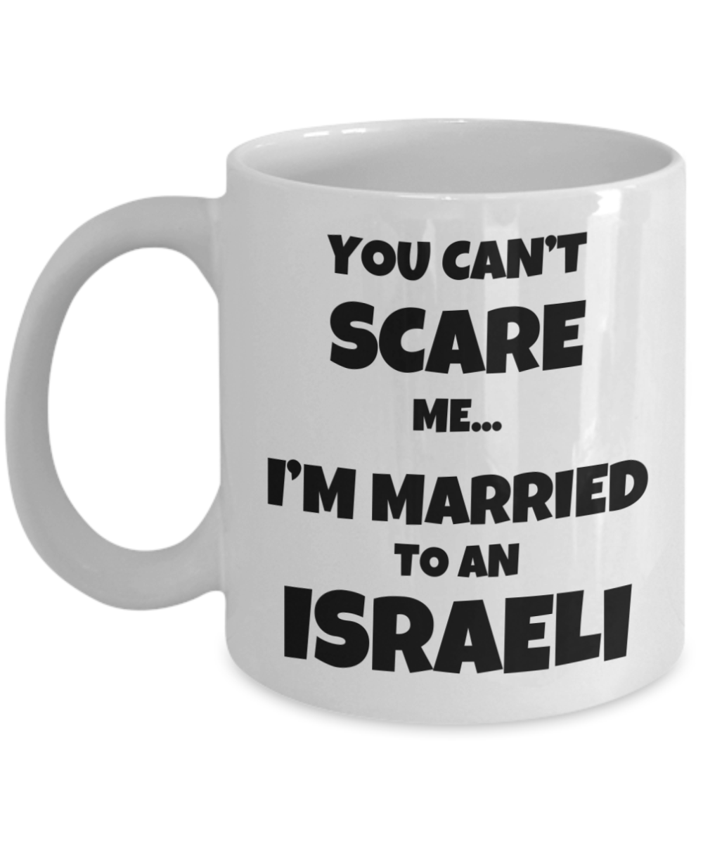Israeli Husband Coffee Mug Funny Israel Couple Gift Wife Tea Cup-Coffee Mug