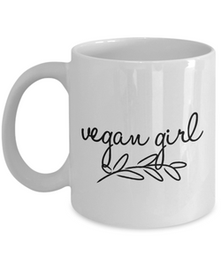 Vegan Girl Mug - Bestseller-Coffee Mug