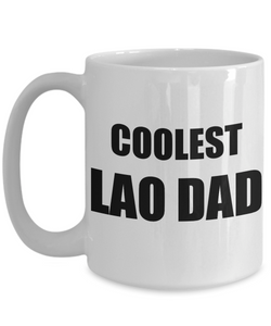 Lao Dad Mug Laotian Funny Gift Idea for Novelty Gag Coffee Tea Cup-Coffee Mug