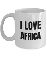 Load image into Gallery viewer, I Love Africa Mug Funny Gift Idea Novelty Gag Coffee Tea Cup-Coffee Mug