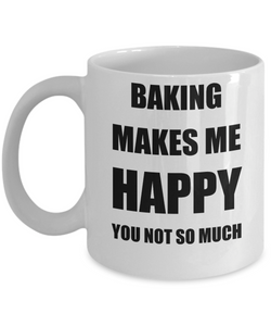 Baking Mug Lover Fan Funny Gift Idea Hobby Novelty Gag Coffee Tea Cup-Coffee Mug