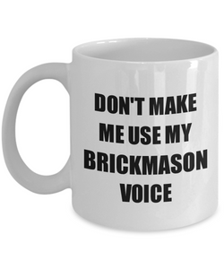 Brickmason Mug Coworker Gift Idea Funny Gag For Job Coffee Tea Cup-Coffee Mug