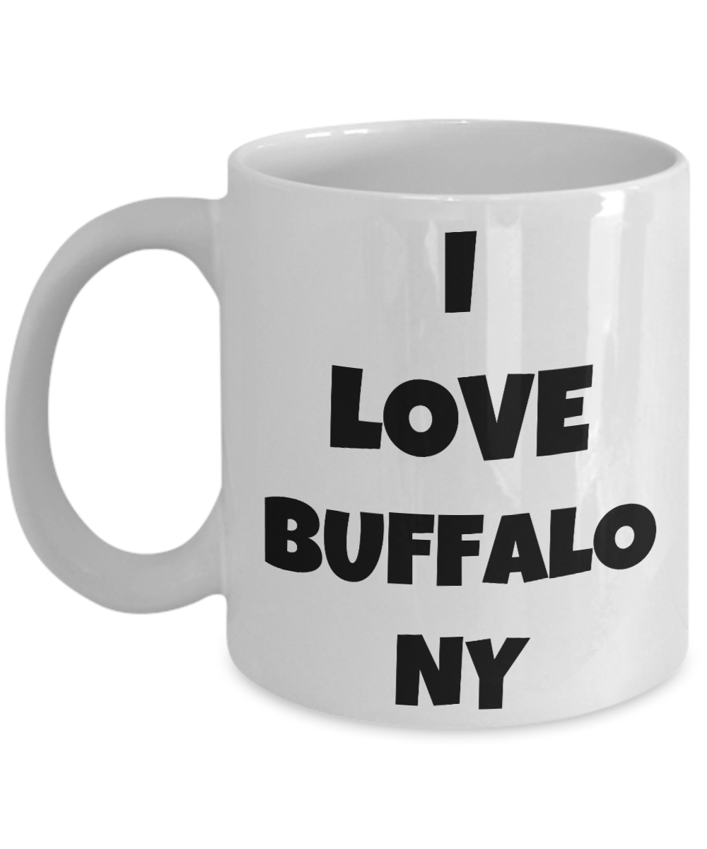 I Love Buffalo Ny Mug Funny Gift Idea Novelty Gag Coffee Tea Cup-Coffee Mug