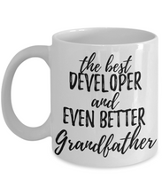 Load image into Gallery viewer, Developer Grandfather Funny Gift Idea for Grandpa Coffee Mug The Best And Even Better Tea Cup-Coffee Mug