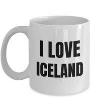 Load image into Gallery viewer, I Love Iceland Mug Funny Gift Idea Novelty Gag Coffee Tea Cup-Coffee Mug