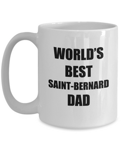 Saint Bernard Dad Mug Dog Lover Funny Gift Idea for Novelty Gag Coffee Tea Cup-[style]