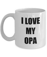 Load image into Gallery viewer, I Love Opa Mug Funny Gift Idea Novelty Gag Coffee Tea Cup-Coffee Mug