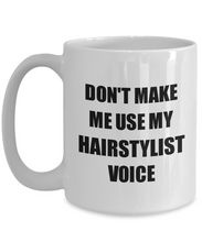 Load image into Gallery viewer, Hairstylist Mug Coworker Gift Idea Funny Gag For Job Coffee Tea Cup-Coffee Mug