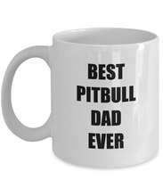 Load image into Gallery viewer, Best Pitbull Dad Ever Mug Funny Gift Idea for Novelty Gag Coffee Tea Cup-[style]