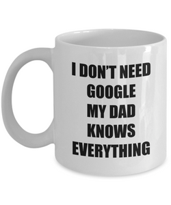 Dad Google Mug Funny Gift Idea for Novelty Gag Coffee Tea Cup-Coffee Mug