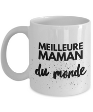 Load image into Gallery viewer, Cadeau Maman – Meilleure Maman du Monde - Cadeaux Fete des Meres - Tasse à Café Drôle pour Femme ou Tasse de Thé Humoristique Québec-Coffee Mug