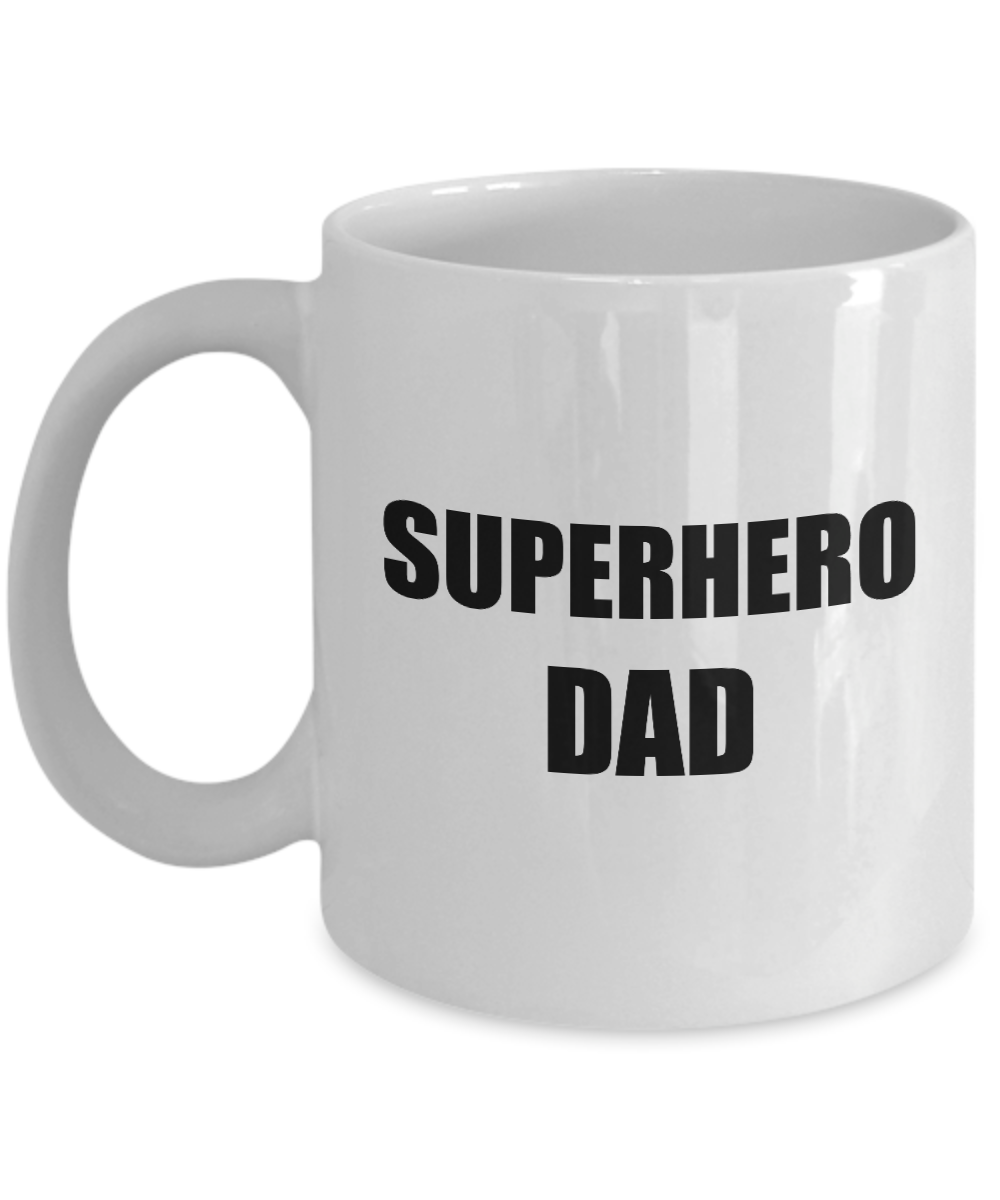 Dad Superhero Mug Funny Gift Idea for Novelty Gag Coffee Tea Cup-[style]