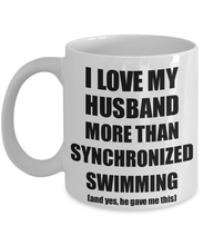 Load image into Gallery viewer, Synchronized Swimming Wife Mug Funny Valentine Gift Idea For My Spouse Lover From Husband Coffee Tea Cup-Coffee Mug