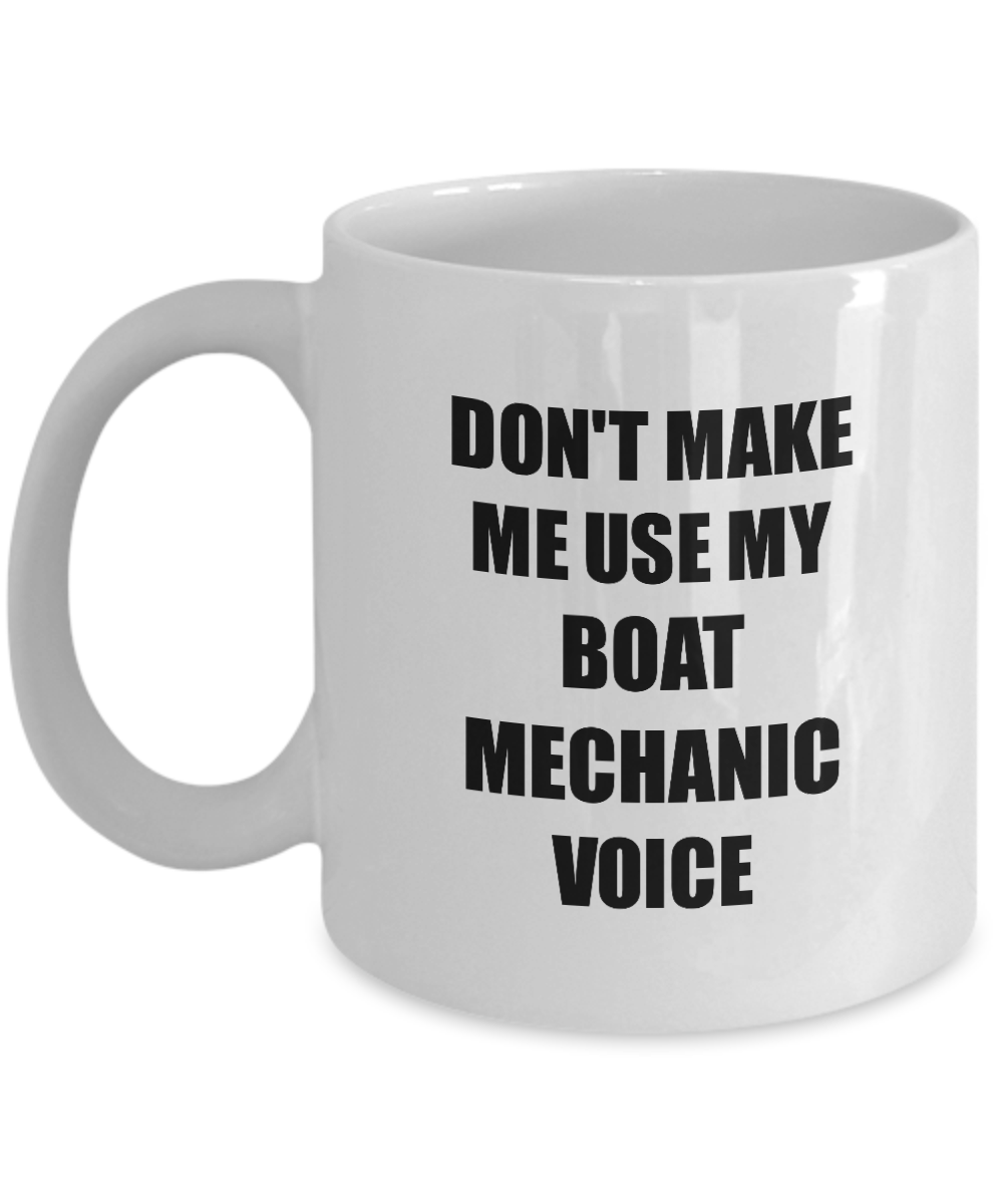 Boat Mechanic Mug Coworker Gift Idea Funny Gag For Job Coffee Tea Cup-Coffee Mug