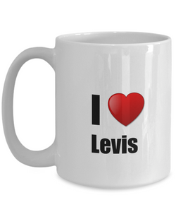 Levis Mug I Love City Lover Pride Funny Gift Idea for Novelty Gag Coffee Tea Cup-Coffee Mug