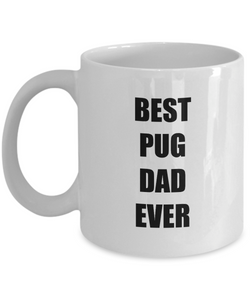 Pug Dad Mug Dog Lover Funny Gift Idea for Novelty Gag Coffee Tea Cup-Coffee Mug