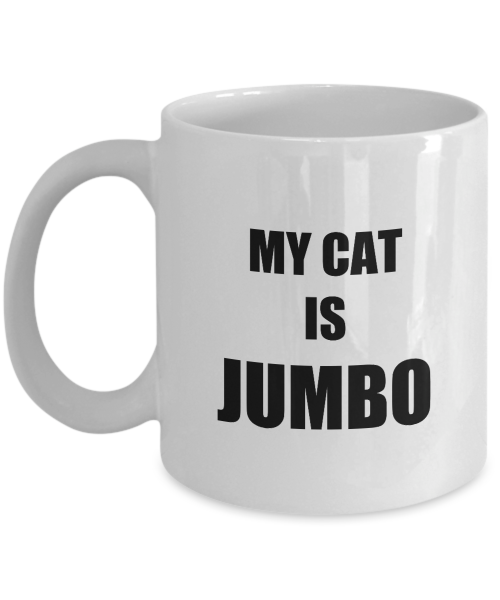 Jumbo Cat Mug Funny Gift Idea for Novelty Gag Coffee Tea Cup-[style]