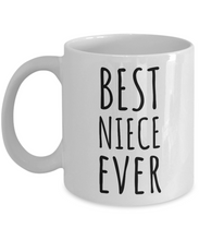 Load image into Gallery viewer, Best Niece Ever Mug My Favorite Coffee Funny Gift From Aunt Uncle For Novelty Tea Cup-Coffee Mug
