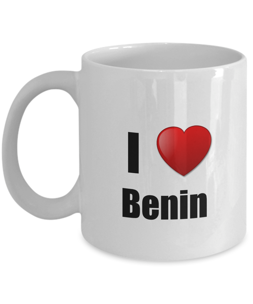 Benin Mug I Love Funny Gift Idea For Country Lover Pride Novelty Gag Coffee Tea Cup-Coffee Mug
