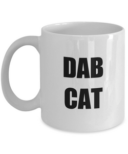 Dab Cat Mug Funny Gift Idea for Novelty Gag Coffee Tea Cup-Coffee Mug