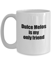 Load image into Gallery viewer, Funny Dulce Melos Mug Is My Only Friend Quote Musician Gift for Instrument Player Coffee Tea Cup-Coffee Mug