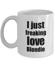Load image into Gallery viewer, Blondie Lover Mug I Just Freaking Love Funny Gift Idea For Foodie Coffee Tea Cup-Coffee Mug