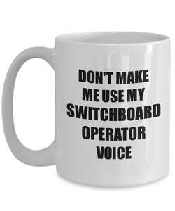 Switchboard Operator Mug Coworker Gift Idea Funny Gag For Job Coffee Tea Cup-Coffee Mug
