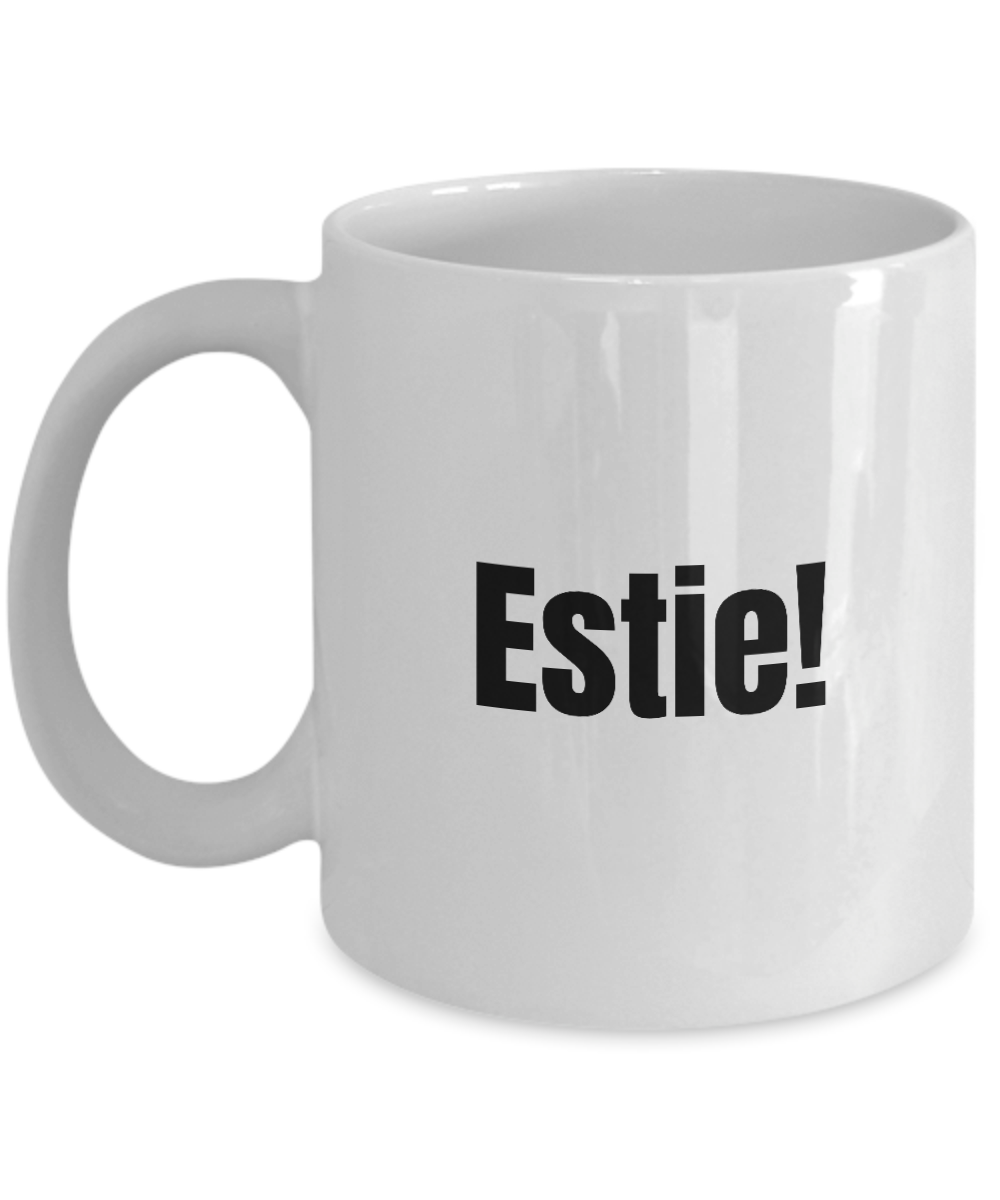 Estie Mug Quebec Swear In French Expression Funny Gift Idea for Novelty Gag Coffee Tea Cup-Coffee Mug