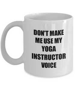 Yoga Instructor Mug Coworker Gift Idea Funny Gag For Job Coffee Tea Cup-Coffee Mug