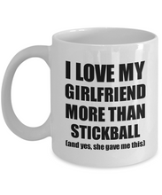 Load image into Gallery viewer, Stickball Boyfriend Mug Funny Valentine Gift Idea For My Bf Lover From Girlfriend Coffee Tea Cup-Coffee Mug
