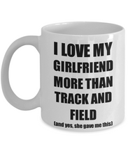 Load image into Gallery viewer, Track And Field Boyfriend Mug Funny Valentine Gift Idea For My Bf Lover From Girlfriend Coffee Tea Cup-Coffee Mug